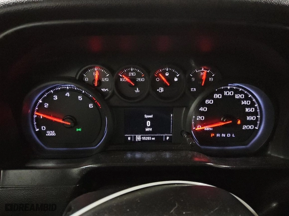 2019 Chevrolet Silverado 1500 Custom Trail Boss with VIN 1GCPYCEH8KZ388004, listed as a Copart auction lot 46548725 with 55,293 mi miles and Clean Title. Bid and sale history available at carsss.com. Image 9.
