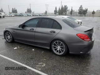 2018 Mercedes-Benz C 63 AMG with VIN 55SWF8GB9JU250904, listed as a Copart auction lot 51116445 with 88,023 mi miles and Clean title. Bid and sale history available at DreamBid. Image 2.