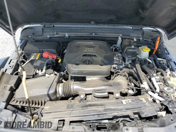 2022 Jeep Wrangler Unlimited Rubicon with VIN 1C4JJXR69NW206276, listed as a Copart auction lot 55247595 with 39,273 mi miles and Salvage title. Bid and sale history available at DreamBid. Image 11.