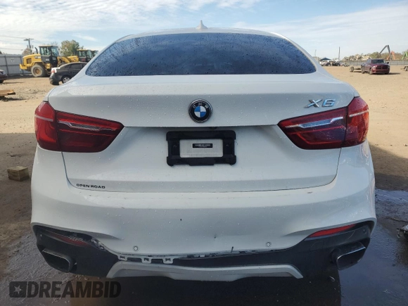 2016 BMW X6 xDrive35i with VIN 5UXKU2C56G0N82680, listed as a Copart auction lot 72939013 with 108,030 mi miles. Bid and sale history available at carsss.com. Image 6.