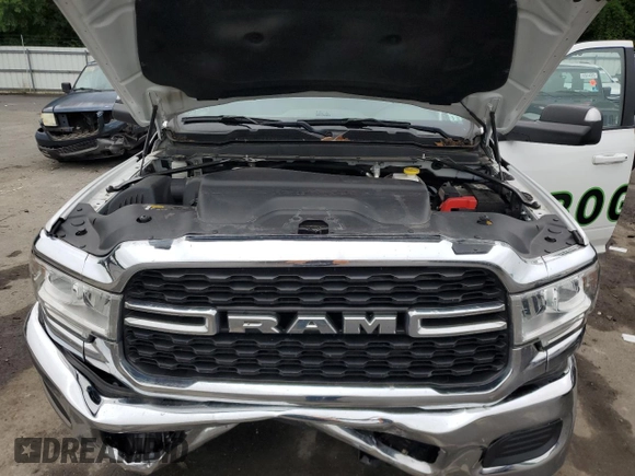 2022 Ram 2500 Big Horn with VIN 3C6UR5DJ0NG182445, listed as a Copart auction lot 59940205 with 91,080 mi miles and Salvage title. Bid and sale history available at DreamBid. Image 11.