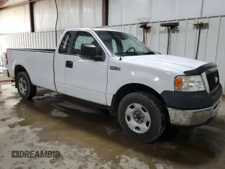 2007 Ford F-150 XL with VIN 1FTRF12287NA84463, listed as a Copart auction lot 53989215 with 158,645 mi miles and Clean Title. Bid and sale history available at carsss.com. Image 4.