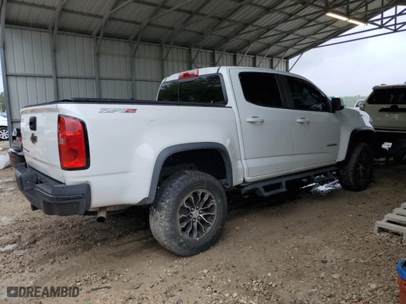 2019 Chevrolet Colorado 4WD ZR2 with VIN 1GCGTEEN5K1256848, listed as a Copart auction lot 51668185 with 99,913 mi miles and Non Repairable. Bid and sale history available at carsss.com. Image 3.