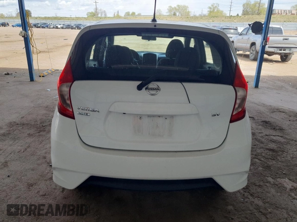 2017 Nissan Note S Plus z VIN 3N1CE2CP7HL372214, wystawiony jako Copart lot #54261775 z przebiegiem 76 593 mil mil oraz Szkoda całkowita • Salvage title. Historia ofert i sprzedaży dostępna na DreamBid. Obrazek 6.
