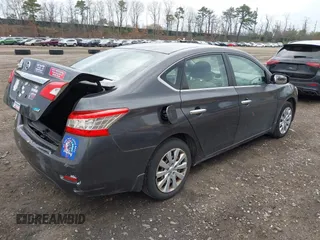 2014 Nissan Sentra S with VIN 3N1AB7APXEL635002, listed as a IAAI auction lot 42013022 with 87,712 mi miles and . Bid and sale history available at DreamBid. Image 4.