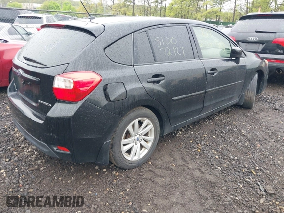 2016 Subaru Impreza Premium with VIN JF1GPAB63G8243112, listed as a IAAI auction lot 42194500 with Not provided miles and . Bid and sale history available at DreamBid. Image 4.