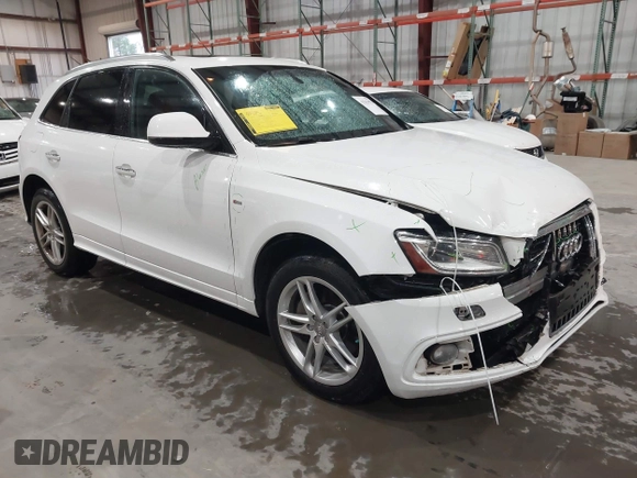 2015 Audi Q5 Premium Plus with VIN WA1DGAFP1FA106932, listed as a IAAI auction lot 41563975 with 108,646 mi miles. Bid and sale history available at carsss.com. Image 1.