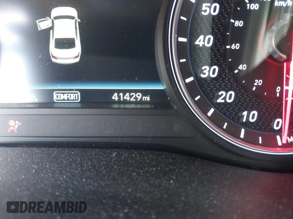 2021 Genesis G70 3.3T with VIN KMTG34LE2MU075898, listed as a IAAI auction lot 41375438 with 41,429 mi miles and . Bid and sale history available at DreamBid. Image 16.