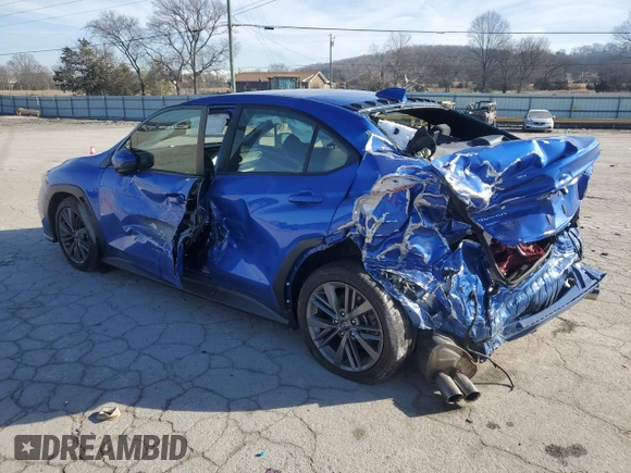 2024 Subaru WRX with VIN JF1VBAB66R9804762, listed as a Copart auction lot 43208755 with 7,561 mi miles and Salvage Title. Bid and sale history available at carsss.com. Image 2.