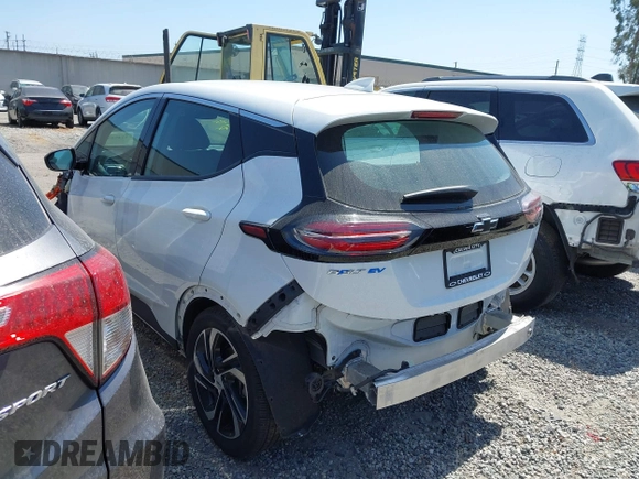 2023 Chevrolet Bolt EV 2LT z VIN 1G1FX6S07P4198027, wystawiony jako IAAI lot #42453916 z przebiegiem 5 133 mil mil oraz . Historia ofert i sprzedaży dostępna na DreamBid. Obrazek 3.
