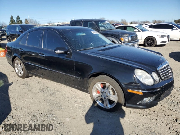2009 Mercedes-Benz E-Class Luxury 3.5L with VIN WDBUF56X59B363055, listed as a Copart auction lot 46626065 with 68,269 mi miles and Salvage Title. Bid and sale history available at carsss.com. Image 4.
