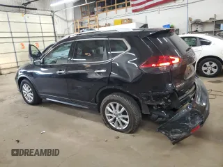 2018 Nissan Rogue SV with VIN JN8AT2MV9JW306470, listed as a Copart auction lot 53805415 with 140,464 mi miles and Salvage Title. Bid and sale history available at DreamBid. Image 2.