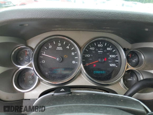 2007 Chevrolet Silverado 1500 LT w/2LT with VIN 2GCEC19Y971627161, listed as a Copart auction lot 66328614 with 178,177 mi miles and Salvage Title. Bid and sale history available at carsss.com. Image 9.