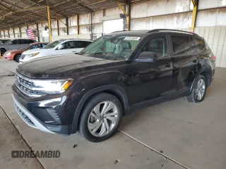 2021 Volkswagen Atlas SE z VIN 1V2WR2CA6MC596444, wystawiony jako Copart lot #57615625 z przebiegiem 56 749 mil mil oraz Szkoda całkowita • Salvage title. Historia ofert i sprzedaży dostępna na DreamBid. Obrazek 1.