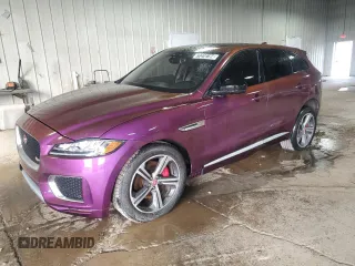 2020 Jaguar F-Pace S with VIN SADCM2FV8LA641223, listed as a Copart auction lot 77318194 with 35,979 mi miles and Salvage Title. Bid and sale history available at DreamBid. Image 1.