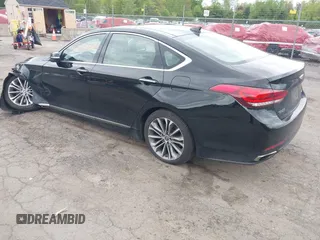 2015 Hyundai Genesis 3.8L z VIN KMHGN4JE4FU072799, wystawiony jako IAAI lot #42206022 z przebiegiem Nie podano mil oraz . Historia ofert i sprzedaży dostępna na DreamBid. Obrazek 3.