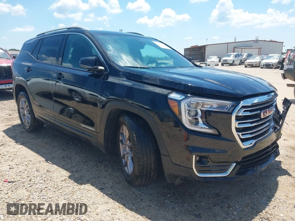 2024 GMC Terrain SLT with VIN 3GKALPEG7RL137192, listed as a IAAI auction lot 42608482 with 40,961 mi miles and . Bid and sale history available at DreamBid. Image 1.