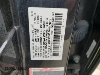 2016 Acura TLX Advance with VIN 19UUB3F74GA000641, listed as a Copart auction lot 55350555 with 135,221 mi miles and Salvage title. Bid and sale history available at DreamBid. Image 12.