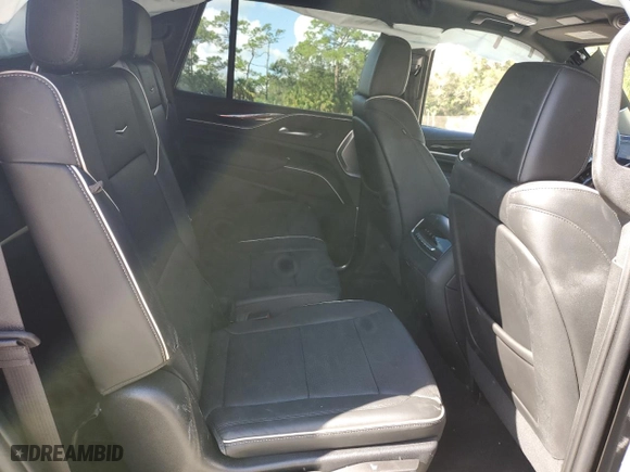 2023 Cadillac Escalade 4WD Sport with VIN 1GYS4FKLXPR110240, listed as a Copart auction lot 76880464 with 48,226 mi miles and Non Repairable. Bid and sale history available at carsss.com. Image 11.