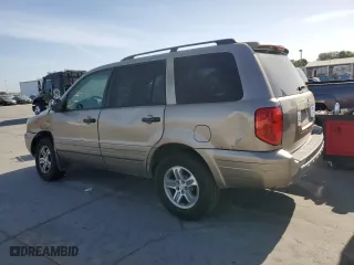 2004 Honda Pilot EX with VIN 2HKYF18534H525442, listed as a Copart auction lot 54227915 with 213,509 mi miles and Salvage Title. Bid and sale history available at carsss.com. Image 2.
