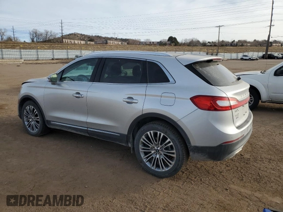 2016 Lincoln MKX Reserve with VIN 2LMTJ8LR8GBL88588, listed as a Copart auction lot 85733924 with 41,258 mi miles and Salvage Title. Bid and sale history available at carsss.com. Image 2.