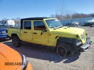 2023 Jeep Gladiator Overland z VIN 1C6HJTFG9PL547578, wystawiony jako Copart lot #47018785 z przebiegiem 36 010 mil mil oraz Szkoda całkowita • Salvage title. Historia ofert i sprzedaży dostępna na DreamBid. Obrazek 4.