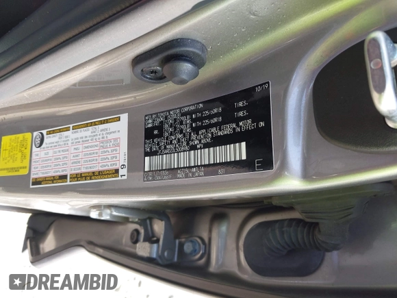 2020 Lexus NX 300 F Sport with VIN JTJSARDZ0L5008980, listed as a IAAI auction lot 42688640 with Not provided miles and . Bid and sale history available at DreamBid. Image 9.