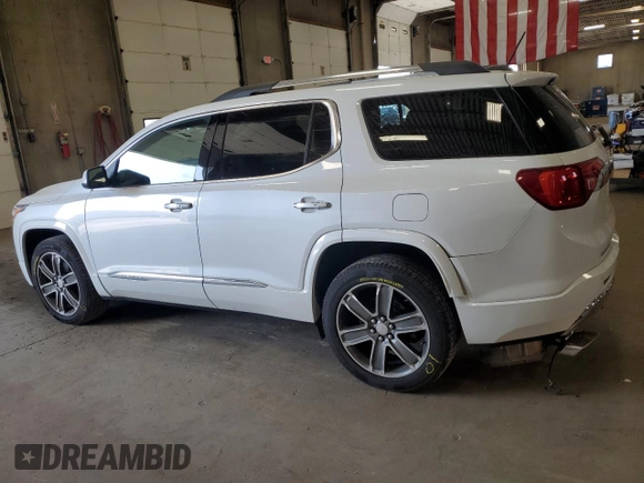 2019 GMC Acadia Denali with VIN 1GKKNXLS3KZ150140, listed as a Copart auction lot 58832575 with 60,724 mi miles and Salvage title. Bid and sale history available at DreamBid. Image 2.