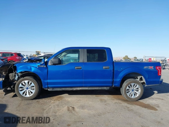 2017 Ford F-150 XL with VIN 1FTEW1EF6HKE12236, listed as a IAAI auction lot 41351158 with 167,433 mi miles. Bid and sale history available at carsss.com. Image 14.