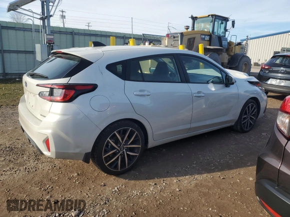 2024 Subaru Impreza Sport with VIN JF1GUAFC8R8345940, listed as a Copart auction lot 81922084 with 8,935 mi miles and Salvage Title. Bid and sale history available at carsss.com. Image 3.