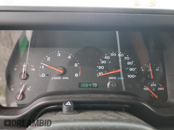 2005 Jeep Wrangler Sport with VIN 1J4FA49S95P315455, listed as a Copart auction lot 73159804 with 108,419 mi miles and Salvage Title. Bid and sale history available at carsss.com. Image 9.