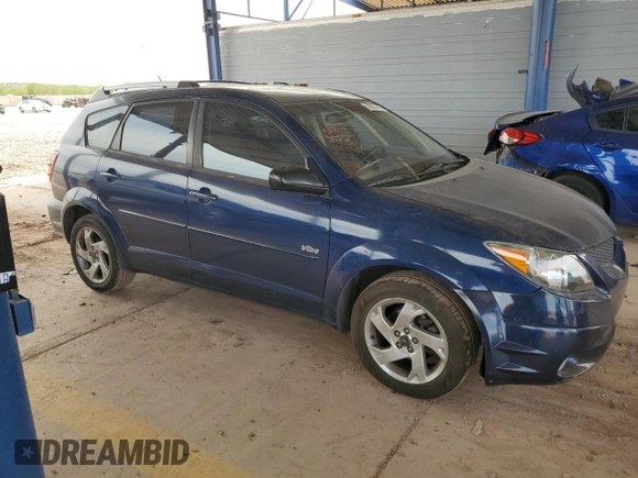 2004 Pontiac Vibe with VIN 5Y2SL62824Z459649, listed as a Copart auction lot 59057345 with 220,515 mi miles and Salvage title. Bid and sale history available at DreamBid. Image 4.