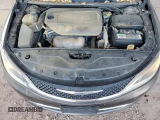 2015 Chrysler 200 Limited with VIN 1C3CCCAB1FN689794, listed as a Copart auction lot 52044585 with 104,410 mi miles and Salvage Title. Bid and sale history available at carsss.com. Image 11.