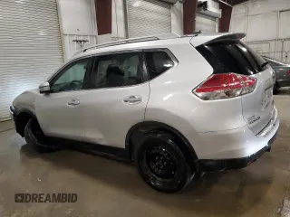 2016 Nissan Rogue S with VIN 5N1AT2MM0GC882425, listed as a Copart auction lot 47826255 with 149,375 mi miles and Salvage Title. Bid and sale history available at DreamBid. Image 2.