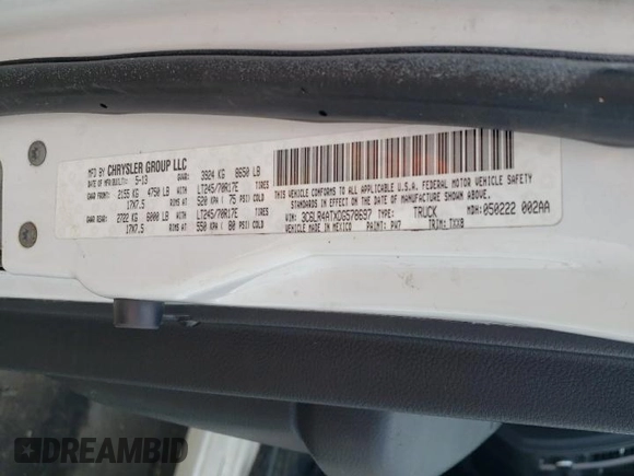 2013 Ram 2500 Tradesman with VIN 3C6LR4ATXDG578697, listed as a Copart auction lot 70364934 with 212,147 mi miles and Salvage Title. Bid and sale history available at carsss.com. Image 13.