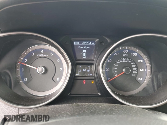 2013 Hyundai Elantra with VIN KMHD35LE2DU151185, listed as a Copart auction lot 56899545 with 62,934 mi miles and Salvage title. Bid and sale history available at DreamBid. Image 9.