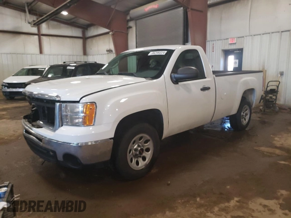 2011 GMC Sierra 1500 Work Truck z VIN 1GTN1TEX7BZ465514, wystawiony jako Copart lot #86299324 z przebiegiem 153 323 mil mil oraz Szkody całkowita. Historia ofert i sprzedaży dostępna na DreamBid. Obrazek 1.