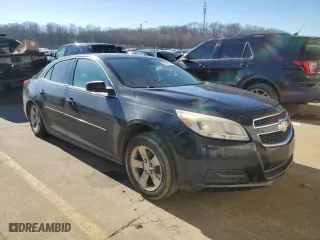2013 Chevrolet Malibu LS with VIN 1G11B5SA0DF322103, listed as a Copart auction lot 42296114 with 130,531 mi miles and Salvage Title. Bid and sale history available at carsss.com. Image 4.