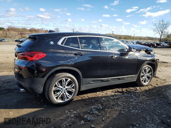 2019 BMW X2 xDrive28i with VIN WBXYJ5C51KEF83761, listed as a Copart auction lot 80027824 with 65,436 mi miles and Salvage Title. Bid and sale history available at carsss.com. Image 3.