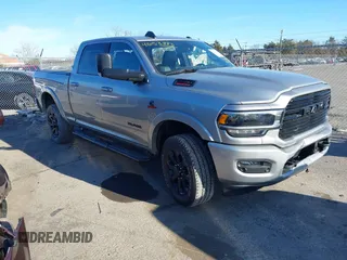 2022 Ram 2500 Laramie with VIN 3C6UR5FL1NG229500, listed as a IAAI auction lot 41653883 with 24,014 mi miles. Bid and sale history available at carsss.com. Image 1.