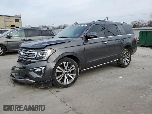 2020 Ford Expedition Limited with VIN 1FMJU1KT4LEA07929, listed as a Copart auction lot 45218835 with 51,472 mi miles and Salvage Title. Bid and sale history available at carsss.com. Image 1.