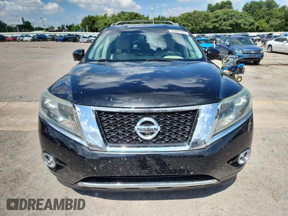 2016 Nissan Pathfinder Platinum z VIN 5N1AR2MM0GC615204, wystawiony jako Copart lot #63097975 z przebiegiem 117 098 mil mil oraz Szkoda całkowita • Salvage title. Historia ofert i sprzedaży dostępna na DreamBid. Obrazek 5.