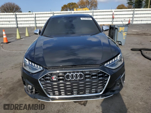 2023 Audi S4 Premium Plus z VIN WAUB4AF41PA015735, wystawiony jako Copart lot #51741625 z przebiegiem 14 510 mil mil oraz Nie do naprawy • Non repairable. Historia ofert i sprzedaży dostępna na DreamBid. Obrazek 5.