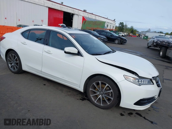 2015 Acura TLX V6 z VIN 19UUB2F30FA012923, wystawiony jako IAAI lot #42000107 z przebiegiem 101 133 mil mil oraz . Historia ofert i sprzedaży dostępna na DreamBid. Obrazek 1.