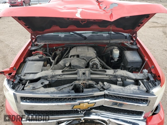 2010 Chevrolet Silverado 1500 LT with VIN 3GCRKSE37AG249876, listed as a Copart auction lot 54674925 with 186,739 mi miles and Salvage Title. Bid and sale history available at DreamBid. Image 11.