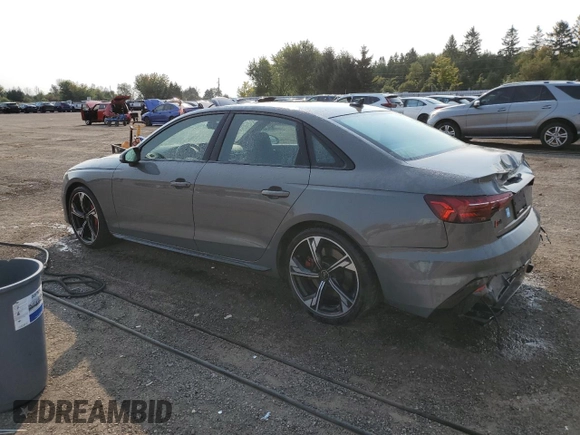 2023 Audi S4 Prestige with VIN WAUC4AF46PA050677, listed as a Copart auction lot 69100594 with 31,643 mi miles and Salvage Title. Bid and sale history available at carsss.com. Image 2.