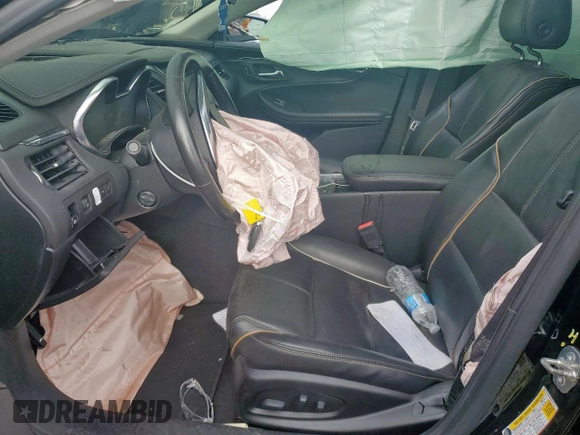 2017 Chevrolet Impala Premier with VIN 2G1145S32H9131776, listed as a Copart auction lot 58632535 with Not provided miles and Salvage title. Bid and sale history available at DreamBid. Image 7.