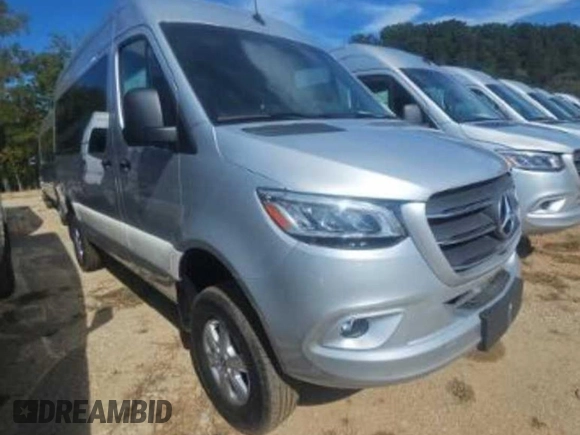 2023 Mercedes-Benz Sprinter with VIN W1X4NBVY1PT131685, listed as a Copart auction lot 79344974 with 8 mi miles and Clean Title. Bid and sale history available at DreamBid. Image 2.