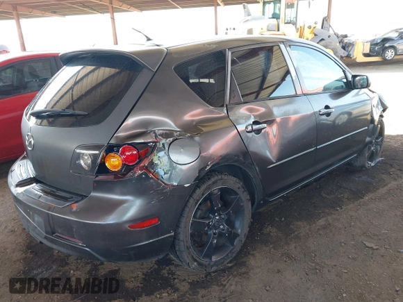 2005 Mazda 3 s with VIN JM1BK143X51237416, listed as a IAAI auction lot 42138336 with 178,706 mi miles and . Bid and sale history available at DreamBid. Image 4.