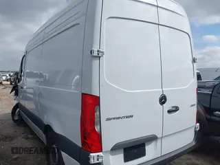 2024 Mercedes-Benz Sprinter Cargo with VIN W1Y4KBHY0RT178001, listed as a IAAI auction lot 41498771 with Not Provided miles and . Bid and sale history available at carsss.com. Image 3.